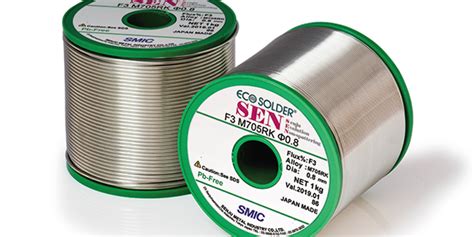 Sen Series Flux Cored Solder Lead Free Solder Products Senju