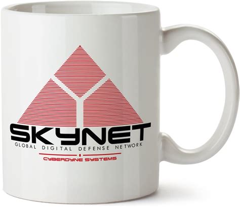 Skynet Cyberdyne Industries Terminator Company Inspired Ceramic Cup Mug