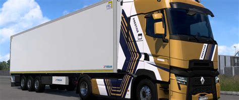 Ets2 Renault T High Prestige TC Paintjob V 1 0 Trucks Renault Skins