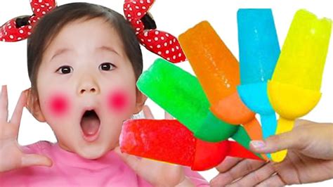 Color Song Nursery Rhymes For Children To Learn With Fruit Ice Cream 컬러