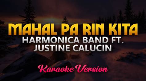 Mahal Pa Rin Kita Harmonica Band Ft Justine Calucin Karaoke YouTube