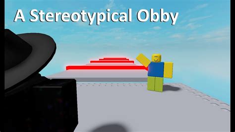 A Stereotypical Roblox Obby Youtube