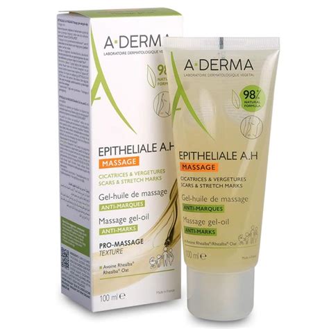 Aderma Epitheliale A H Duo Massage Gel Aceite De Masaje Anti Marcas