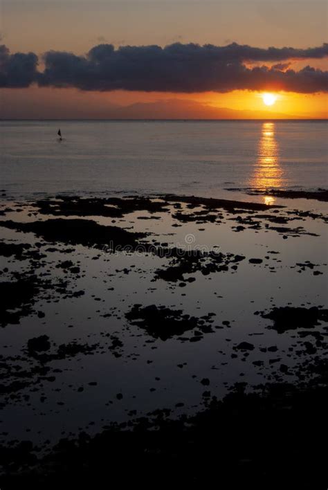 Balinese Fishermen Returning To Shore In Amed Bali Stock Photo