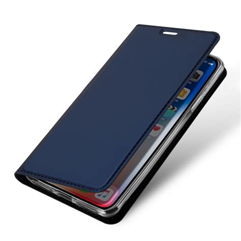 Preklopna Maska Dux Ducis Skin Pro Dark Blue Za Iphone Xr Maske