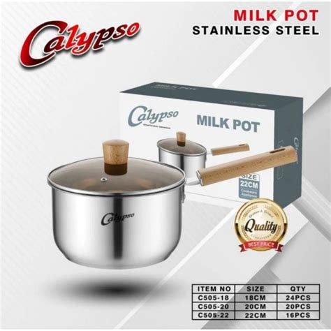 Jual Panci Susu Stainless Steel Calypso Milk Pot Calypso Sauce Pan