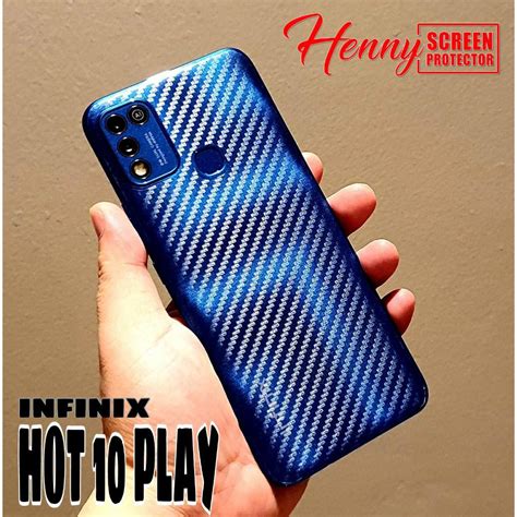 Jual SKIN CARBON INFINIX HOT 10 PLAY GARSKIN CARBON HOT 10 PLAY HOT 10 HOT 9 HOT 9 PLAY HOT 8