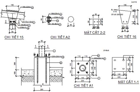 Construction Section Detail Dwg File Cadbull