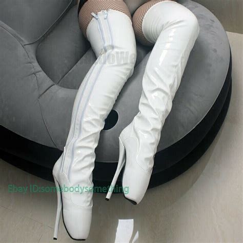 18cm Super High Heel Over Knee Ballet Boots Sexy Night Club