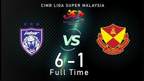 Johor Darul Ta Zim Selangor Full Highlights Youtube