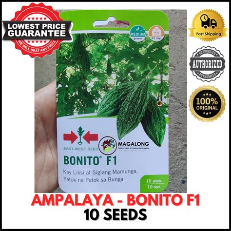 East West Seeds Ampalaya Seeds Bonito F Hybrid Seeds Shopee