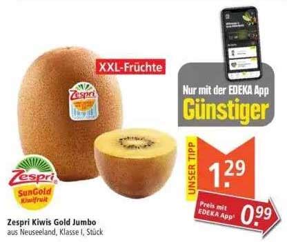 Zespri Kiwis Gold Jumbo Angebot Bei Marktkauf