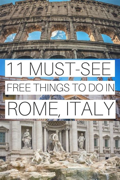 11 Fun And Free Things To Do In Rome Italy The Travelling Pinoys