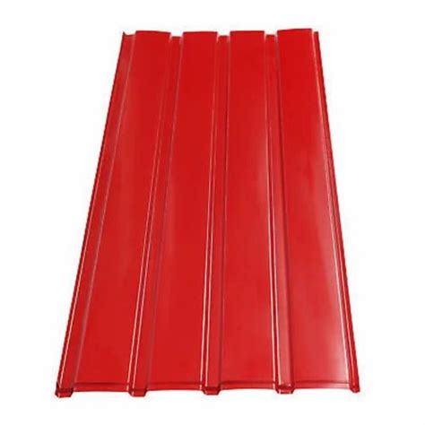 Color Coated Ss Red Roofing Sheets Thickness Of Sheet Mm At Rs