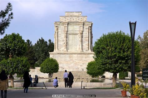 Photo of Mausoleum of the poet Ferdowsi. Tomb of Ferdowsi, Tus, Iran