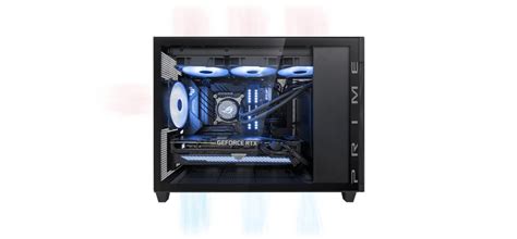 ASUS PRIME AP201 TEMPERLİ CAM SİYAH MICRO ATX KASA