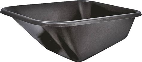 Landscapers Select 34572 Wheelbarrow Tray, 41-1/4 in L, 32-1/4 in W, 8 ...