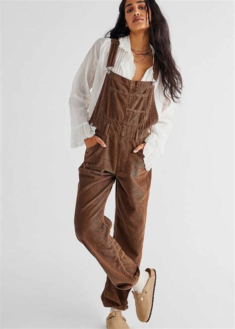 Ziggy Cord Overall Buckworth Brown Overalls Outfits Denim Overalls