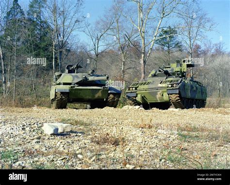 An M 1 Abrams Main Battle Tank Operated By The 1st Plt E Trp 2nd Bn