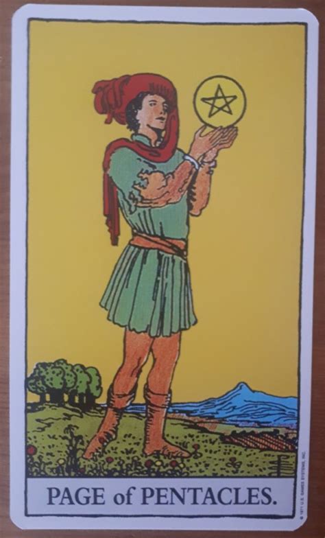 Page Of Pentacles As Feelings For Someone: Upright & Reversed Meaning ...