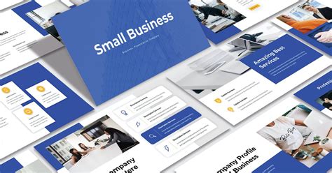 Small Business Powerpoint Template Incl Minimaltemplate And Pastel