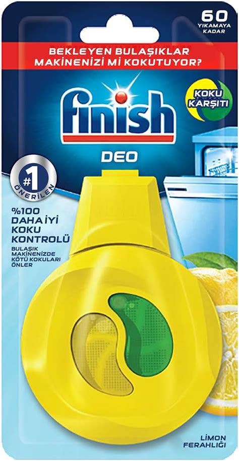 Finish Bulaşık Makinesi Kokusu Limon Amazon tr Sağlık ve Bakım