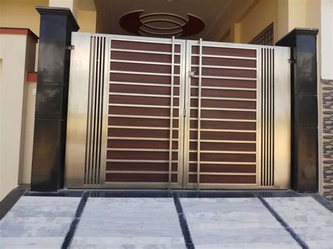 Modern Stainless Steel Home Iron Main Gate At Rs 870 Sq Ft In Thane