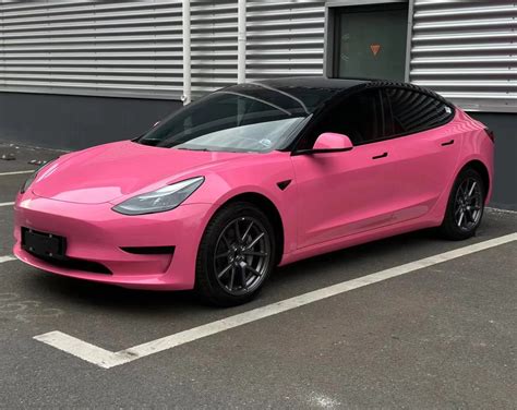 Super Gloss Pink Car Wrap Raxtify