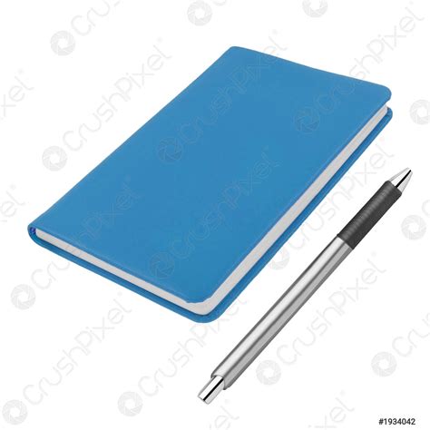 Notebook And Pen Isolated Stock Photo Crushpixel