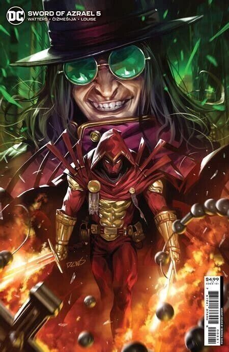 Sword Of Azrael 2022 5 Of 6 NM Derrick Chew Variant Cover Batman