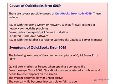 PPT A Comprehensive Guide To Resolving QuickBooks Error 6069