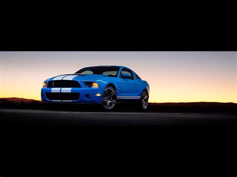 Azul Carros Ford M Sculo Mustang Shelby Hd Papel De Parede