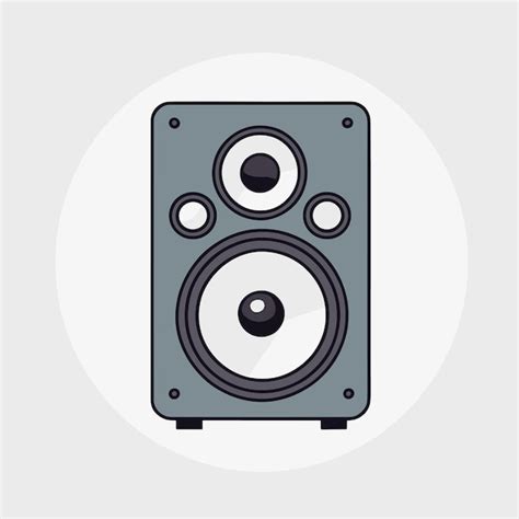 Premium Vector Speaker Cartoon Illustration Vector Design