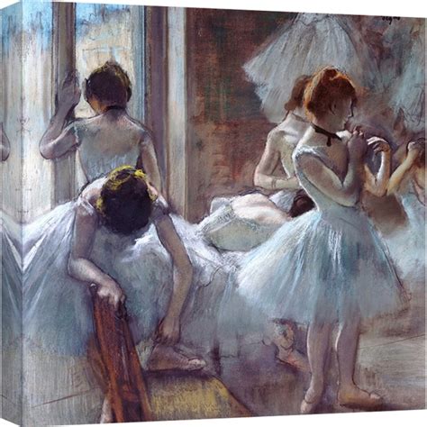 Quadro Stampa Su Tela Edgar Degas Ballerine