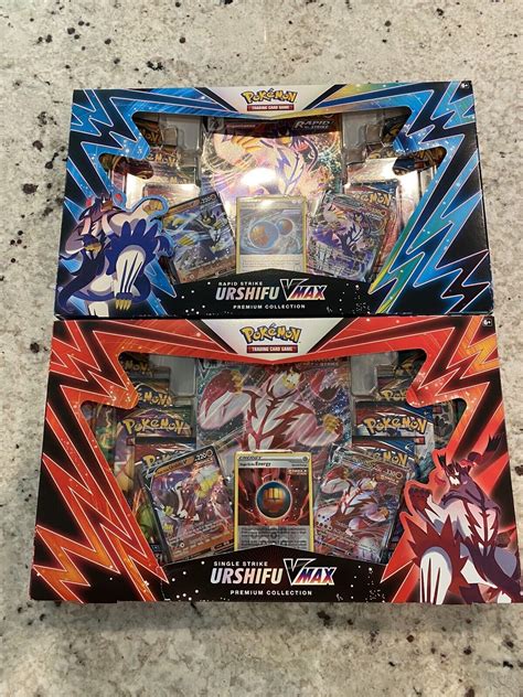 Pokémon TCG Urshifu Single Strike Vmax Premium Collection Box Values