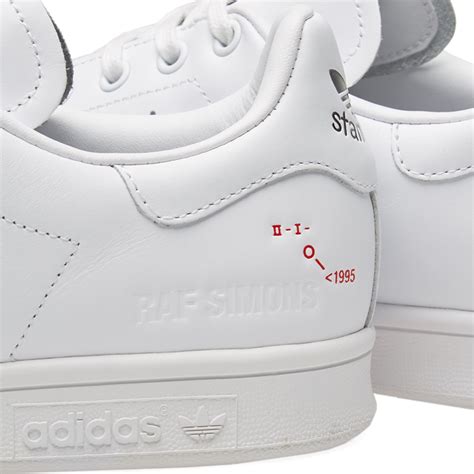 Adidas X Raf Simons Stan Smith White Black End Us