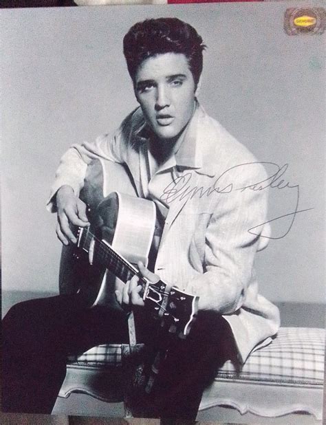 ELVIS PRESLEY signed autographed photo COA Hologram... – Beckett Autographs