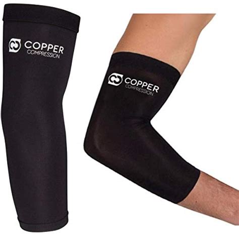 Copper Compression Elbow Brace For Tendonitis And Tennis Elbow Copper