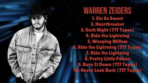 Warren Zeiders Annual Hits Roundup For Most Loved Songs