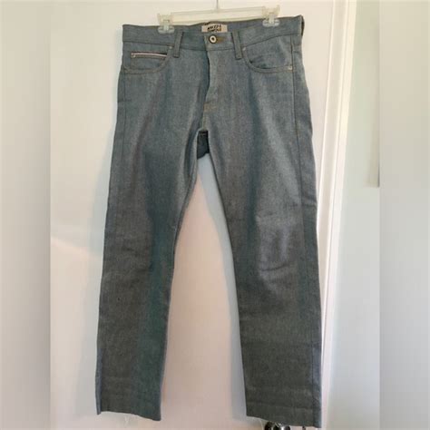 Naked Famous Denim Jeans Naked Famous Recycled Selvedge Jeans Fit Super Guy Color Stone