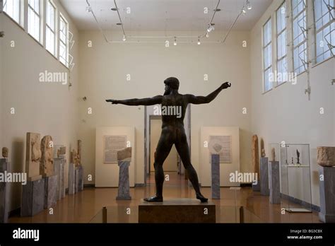 Le Poseidon Musée Archéologique National Athènes Grèce Europe Photo