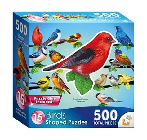 Songbirds Mini Shaped Pc Jigsaw Puzzle By Lafayette Puzzle Factory