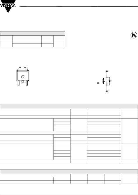 Sud N P Datasheet By Vishay Siliconix Digi Key Electronics