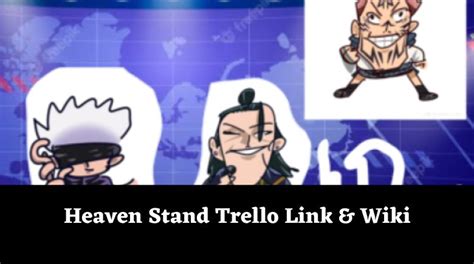 Heaven Stand Trello Link Wiki New Official Trello January 2025