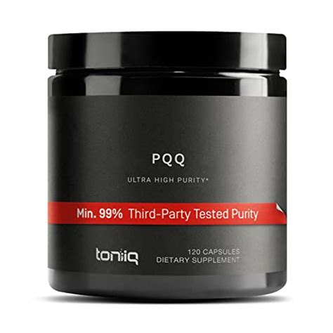 Toniiq Ultra High Purity Pqq Capsules Highly Purified And Highly