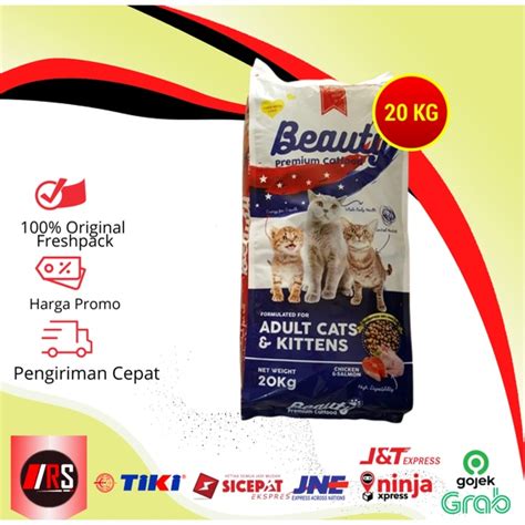 Jual Beauty Cat Food Premium Makanan Kucing Dewasa Anakan Adult Kitten