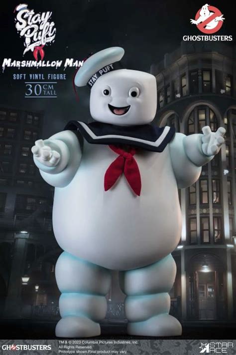 Ghostbusters Stay Puft Marshmallow Man Deluxe Ver Soft Vinyl Figure