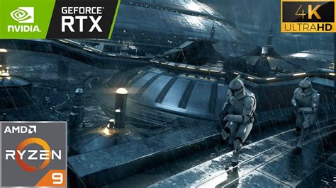 Star Wars Battlefront II Kamino 4K 60FPS Max Graphics RTX 3090