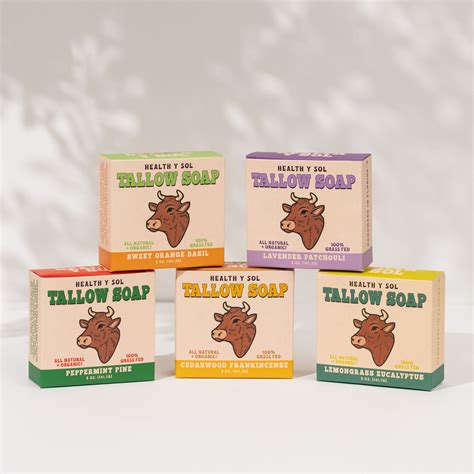 Grass Fed Tallow Soap Bundle – Health y Sol