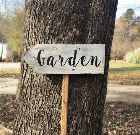 23 Wood Garden Signs Ideas You Cannot Miss Sharonsable